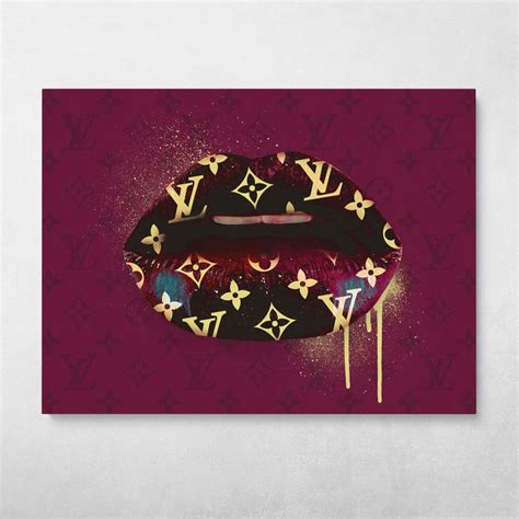 louis vuitton lips painting|Louis Vuitton gallery.